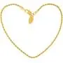 Lifetime Jewelry 1mm Rope Chain Bracelet for Women & Men 24k Real Gold Plated Lifetime Jewelry 1mm Rope Chain Bracelet for Women & Men 24k Real Gold Plated
