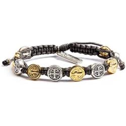 My Saint My Hero Benedictine Blessing Bracelet - Mixed Medals