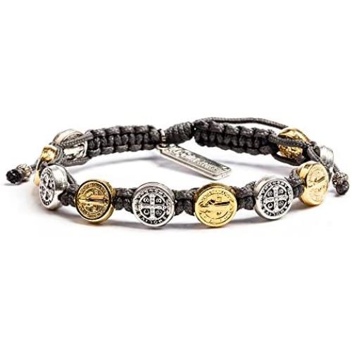 My Saint My Hero Benedictine Blessing Bracelet - Mixed Medals