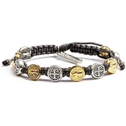 My Saint My Hero Benedictine Blessing Bracelet - Mixed Medals My Saint My Hero Benedictine Blessing Bracelet - Mixed Medals