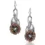 Montana Silversmiths Wildflower Kaleidoscope Earrings Montana Silversmiths Wildflower Kaleidoscope Earrings