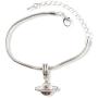 Saturn Bracelet | Planet Stainless Steel Snake Chain Charm Bracelet