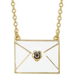 HARRY POTTER Muggle Mail Gold Plated Envelope Necklace, 18” Chain