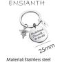Dental Hygienist Gifts She Believed She Could So She Did Keychain Dentist Jewelry Graduation Gift For DH