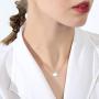 WINNICACA [ Oval & Round ] Sterling Silver Created Opal Choker Necklaces Jewelry Birthday Mothers Day Gifts for Her