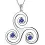 Aurora Tears Celtic Knot Necklace Triple Women 925 Sterling Silver Spiral Triskele Pendant Irish Celtic Symbols Triskelion Swirl Jewelry Aurora Tears Celtic Knot Necklace Triple Women 925 Sterling Silver Spiral Triskele Pendant Irish Celtic Symbols Triskelion Swirl Jewelry
