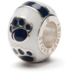 Penn State Nittany Lion Charm | Penn State Jewelry | Officially Licensed Penn State Charms | PSU Bead | Stainless Steel