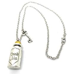 Ivy & Clover Inspired by Alice Eat Me Drink Me Combo Pack Necklace