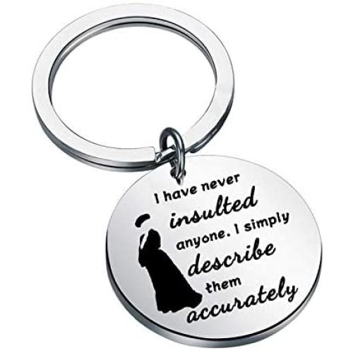 TIIMG Quotes KeychainFan Gift Dowager Countess Gifts Home Office Gift