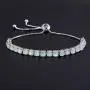 CiNily Adjustable Silver Plated Opal Tennis Bracelet for Women Girls - Fashion Jewelry Gift | Opal Bracelets in Sterling Silver,Rose Gold and Yellow Gold Plating CiNily Adjustable Silver Plated Opal Tennis Bracelet for Women Girls - Fashion Jewelry Gift | Opal Bracelets in Sterling Silver,Rose Gold and Yellow Gold Plating