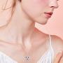 CUOKA MIRACLE Anchor Necklace, S925 Sterling Silver Sailor Necklace Rudder Nautical Necklace Anchor Pendant Jewelry Gifts for Women and Men