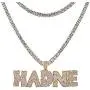 AIJIAO Iced Out Big Letter Pendant Necklace for Men Women Customized Name Personalized Hip Hop Full of Diamonds Gold/Silver AIJIAO Iced Out Big Letter Pendant Necklace for Men Women Customized Name Personalized Hip Hop Full of Diamonds Gold/Silver