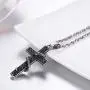 PROSTEEL Snake Cross Necklace, 316L Stainless Steel Pendant & Chain, Men Women Amulet Cross Necklace, 22''-24'' Adjustable, Come Gift Box PROSTEEL Snake Cross Necklace, 316L Stainless Steel Pendant & Chain, Men Women Amulet Cross Necklace, 22''-24'' Adjustable, Come Gift Box