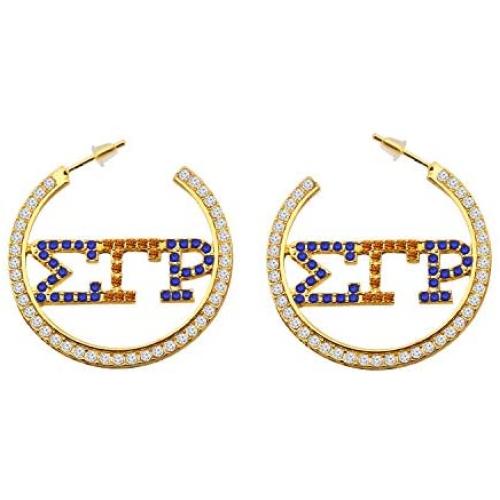 CENWA Sigma Gamma Rho Sorority SGR Earrings 1922 Sorority Paraphernalia Gift Greek Sorority Jewelry Gift