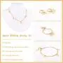 Florideco 4Pcs 14K Gold Plated Butterfly Choker Necklace Earrings Bracelet Ring Set for Women Ladies Gift Jewelry Dainty Chain Butterfly Pendant Necklace Cute Drop Dangle Hoop Earrings Rose Gold Florideco 4Pcs 14K Gold Plated Butterfly Choker Necklace Earrings Bracelet Ring Set for Women Ladies Gift Jewelry Dainty Chain Butterfly Pendant Necklace Cute Drop Dangle Hoop Earrings Rose Gold