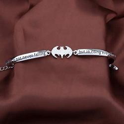 KUIYAI Superhero Keychain Bat Man Keyring Movie Inspired Gift Fandom Jewelry