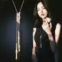 Amvie Long Choker Necklace for Women Girls Sweater Chain Statement Necklace Choker Adjustable Elegant Jewelry Accessories Dressy Collocation Winter Evening Party Wedding Amvie Long Choker Necklace for Women Girls Sweater Chain Statement Necklace Choker Adjustable Elegant Jewelry Accessories Dressy Collocation Winter Evening Party Wedding