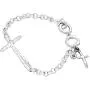 Silpada in Good Faith Organic Cross Bracelet in Sterling Silver, 8.25'' Silpada in Good Faith Organic Cross Bracelet in Sterling Silver, 8.25''
