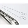 SLUYNZ 925 Sterling Silver Tri Circles Drop Dangle Earrings for Women Teen Girls Threader Earrings Chain Tassel Earrings
