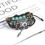 SBI Jewelry Evil Eye Bracelet Beaded Wrap Bracelet Gift for Women Girls Men Birthday