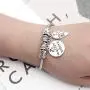 XYIYI 2pcs Best Friend Bracelet No Matter Where Split Broken Heart Double Bangle Bracelet Set Friendship Gift XYIYI 2pcs Best Friend Bracelet No Matter Where Split Broken Heart Double Bangle Bracelet Set Friendship Gift