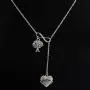 WUSUANED Mother and Daughter Heart Family Tree Pendant Infinity Lariat Y Necklace Set Mommy and Me Jewelry Gift for Mom and Daughter WUSUANED Mother and Daughter Heart Family Tree Pendant Infinity Lariat Y Necklace Set Mommy and Me Jewelry Gift for Mom and Daughter