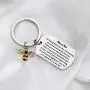 FUSTMW Thank You Gifts Bumble Bee Keychain Appreciation Gifts for Teacher Coach Mentor Guidance Leader Thank You for Being There You are an Inspiration in My Life FUSTMW Thank You Gifts Bumble Bee Keychain Appreciation Gifts for Teacher Coach Mentor Guidance Leader Thank You for Being There You are an Inspiration in My Life