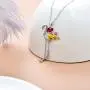 SOULMEET S925 Sterling Silver Flamingo Pendant Necklace for Women 2020 Graduation Birthday Christmas Gifts for Her SOULMEET S925 Sterling Silver Flamingo Pendant Necklace for Women 2020 Graduation Birthday Christmas Gifts for Her