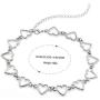 Suyi Choker Necklace - Simple Geometric Circle Choker Statement Clavicle Necklace for Women Girls Necklace Jewerly
