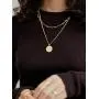 18k Gold Owl Bee Pendant Cross Necklace for Women Compass Medallion Coin Evil Eye Blade Y Style Oval Link Satellite Chain Toggle Jewelry Gifts for Her 18k Gold Owl Bee Pendant Cross Necklace for Women Compass Medallion Coin Evil Eye Blade Y Style Oval Link Satellite Chain Toggle Jewelry Gifts for Her