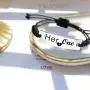 SOUSYOKYO Couple Bracelet, Her One His Only Bracelets, Long Distance Matching Relationship for Wife and Husband, Wedding Day Jewelry SOUSYOKYO Couple Bracelet, Her One His Only Bracelets, Long Distance Matching Relationship for Wife and Husband, Wedding Day Jewelry