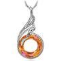 Kate Lynn Mothers Day Gifts for Women, Necklaces for Women Nirvana of Phoenix Pendant Made with Crystals from Austria, Birthday Gift with Jewelry Box 17.8''+2.0'', Symbol of Luck and Renewal