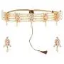 Efulgenz Indian Bollywood 14 K Gold Plated Cubic Zirconia Faux Ruby Emerald Pearl Choker Necklace Earring Bridal Jewelry Set Efulgenz Indian Bollywood 14 K Gold Plated Cubic Zirconia Faux Ruby Emerald Pearl Choker Necklace Earring Bridal Jewelry Set