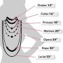 Shop LC 925 Sterling Silver Lapis Lazuli Beads Strand Necklace Women Jewelry For Gifts Anniversary 18''