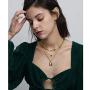 CLASSYZINT Lock Necklaces for Women Cute Padlock Necklaces Chain Necklaces with Lock Pendant Lock and Key Jewelry