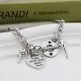 G-Ahora Tinkerbell Bracelet Faith Trust and Pixie Dust Tinkerbell Jewerly Gifts for Women Girls Disney Bracelets