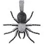 JINAO Hip Hop Iced Out Spider Design Pendant Necklace with Micropave Simulated Diamond JINAO Hip Hop Iced Out Spider Design Pendant Necklace with Micropave Simulated Diamond