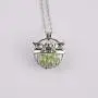 hanreshe Baby Master Necklace Crystals Master Skywalker Pendant Baby Mandalorian Jewelry Cosplay Costume Women Men Gift