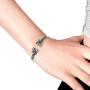 Butterfly Filigree Balinese .925 Sterling Silver Cuff Bracelet