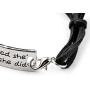 Luvalti Inspirational Leather Bracelet 10’’ - “She Believed she Could so she did” - Personalized Jewelry