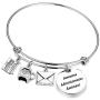 SEIRAA Administrative Assistant Bracelet Secretary Gift Office Worker Expanded Bracelet Admin Gift for Her