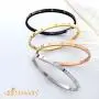 555Jewelry Womens Sparkling Cubic Zirconia Secure Hinge Lock Bangle Bracelet 555Jewelry Womens Sparkling Cubic Zirconia Secure Hinge Lock Bangle Bracelet
