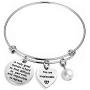 WUSUANED Coworker Leaving Gifts A Truly Great Mentor is Hard to Find Difficult to Part Bracelet Going Away Jewelry Retirement Gift for Coworker Boss and Mentor