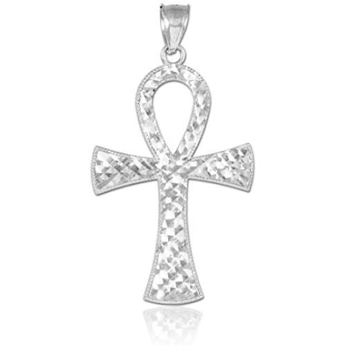 925 Sterling Silver Egyptian Ankh Cross Charm Pendant 925 Sterling Silver Egyptian Ankh Cross Charm Pendant