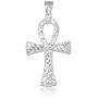 925 Sterling Silver Egyptian Ankh Cross Charm Pendant 925 Sterling Silver Egyptian Ankh Cross Charm Pendant