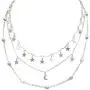 Wowanoo Choker Necklace Set Multilayer Layers Chain Clavicle Necklace Jewelry for Women Wowanoo Choker Necklace Set Multilayer Layers Chain Clavicle Necklace Jewelry for Women