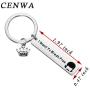 CENWA I Want to Break Free Keychain Queen Band Freddie Mercury Inspirational Gift for Queen Band Fans