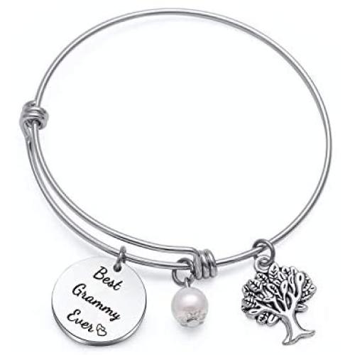 Best Grammy Ever Gift Best Nana Ever Bracelet for Mothers Day Gifts Grandma Anniversary Birthday Gift
