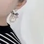 Earrings for Women,YASHALY Pearl Drop Dangle Earrings Letter Fashion Jewelry for bride Wedding Party Christmas Earrings for Women,YASHALY Pearl Drop Dangle Earrings Letter Fashion Jewelry for bride Wedding Party Christmas