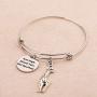 WUSUANED Be a Giraffe Aim High Stand Tall Get Spotted Inspirational Quote Keychain Gift for Giraffe Lover